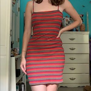 Rainbow Body-con Dress
